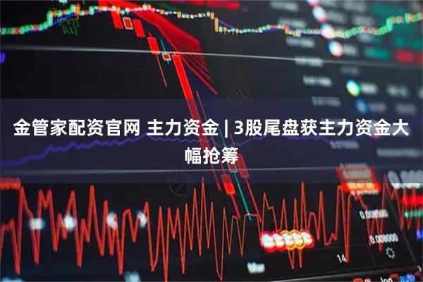 金管家配资官网 主力资金 | 3股尾盘获主力资金大幅抢筹