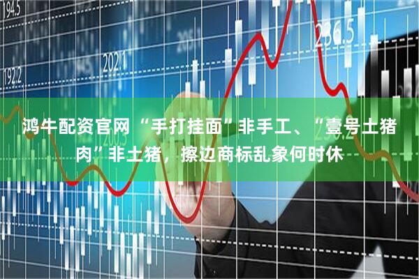 鸿牛配资官网 “手打挂面”非手工、“壹号土猪肉”非土猪，擦边商标乱象何时休